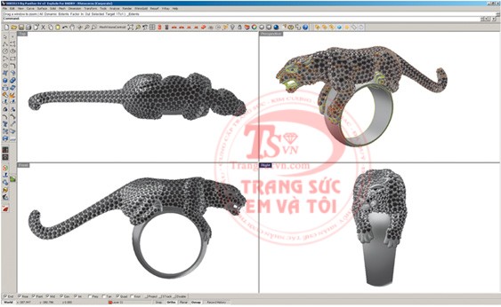 CHẾ TÁC TRANG SỨC 3D