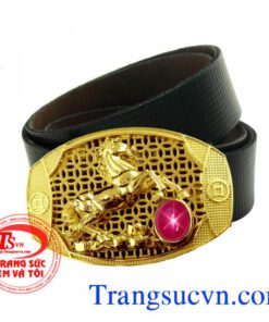 Mặt thắt lưng vàng 18k
