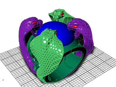 CHẾ TÁC TRANG SỨC 3D