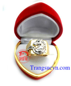 Nhẫn nam tuổi ngọ vàng
