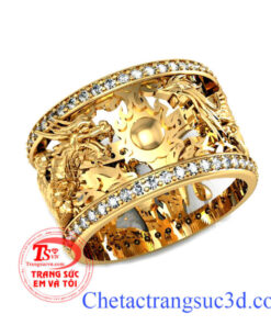 Nhan vang nam rong phuong, Nhẫn nam đẹp, Thiết kế nhẫn nam