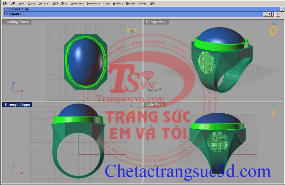 CHẾ TÁC TRANG SỨC 3D
