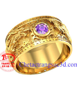 Nhẫn nam mệnh hỏa, Nhẫn nam đẹp, nhẫn nam rồng phượng,nhẫn nam 3d,đặt theo yêu cầu,Chất lượng đảm bảo, Uy tín