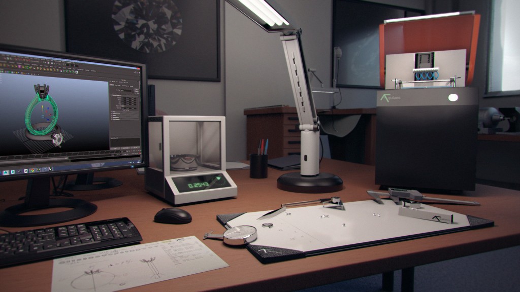 CHẾ TÁC TRANG SỨC 3D