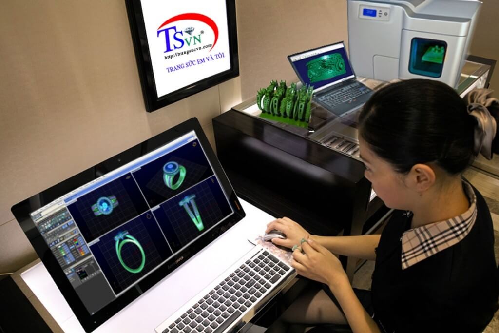 CHẾ TÁC TRANG SỨC 3D